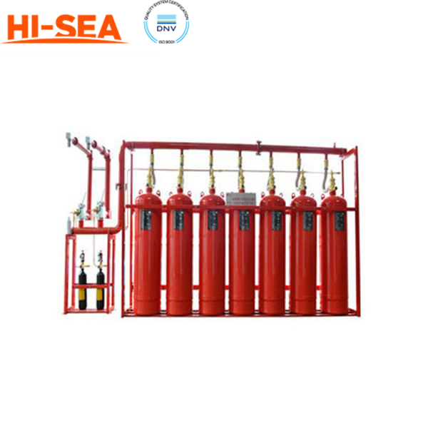 Marine HFC-227ea Fire Suppression Plant